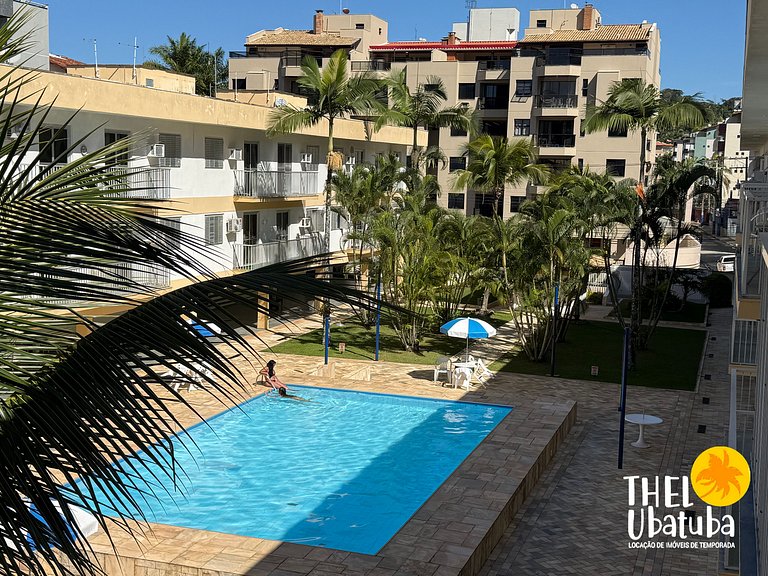 Praia Grande – Apto 2 dorms com Piscina 6 pessoas