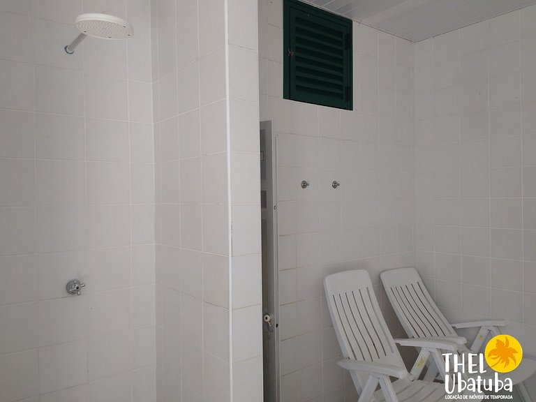 Apto na Praia Grande | piscina e churrasqueira
