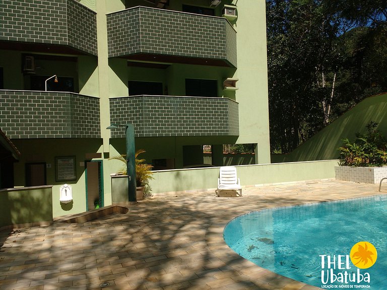 Apto na Praia Grande | piscina e churrasqueira