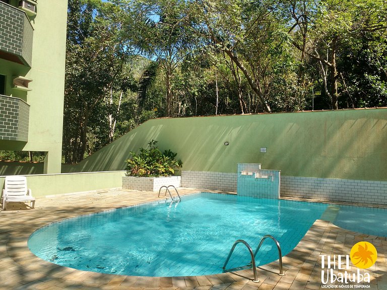 Apto na Praia Grande | piscina e churrasqueira