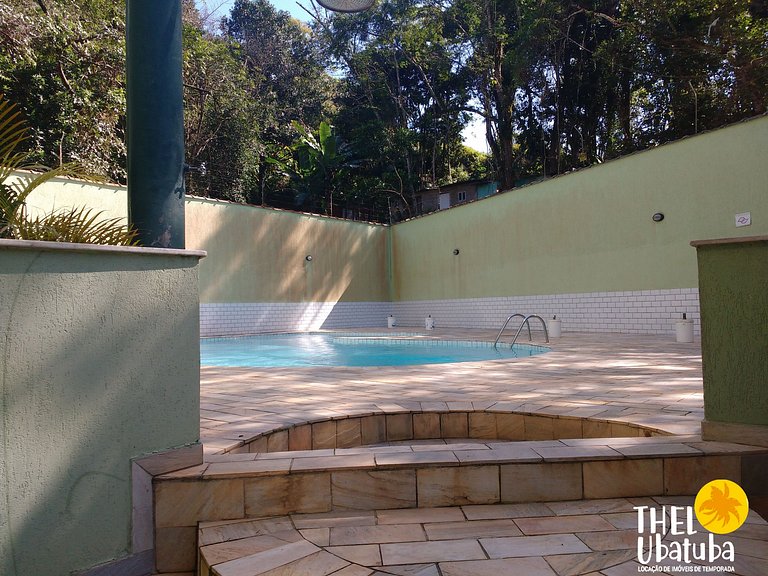 Apto na Praia Grande | piscina e churrasqueira