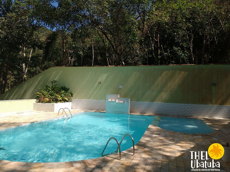 Apto na Praia Grande | piscina e churrasqueira