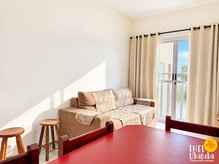 Apartamento Ubatuba, piscina, facil acesso, Jardim das Palme