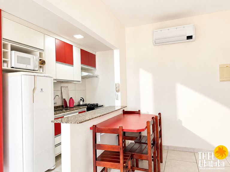 Apartamento Ubatuba, piscina, facil acesso, Jardim das Palme