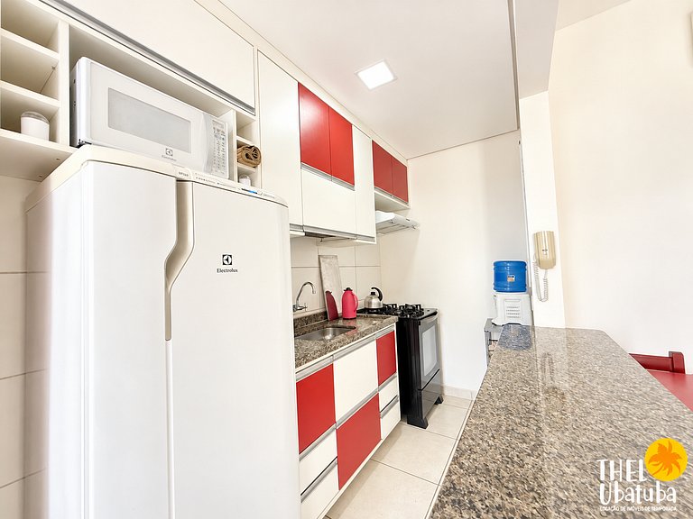 Apartamento Ubatuba, piscina, facil acesso, Jardim das Palme