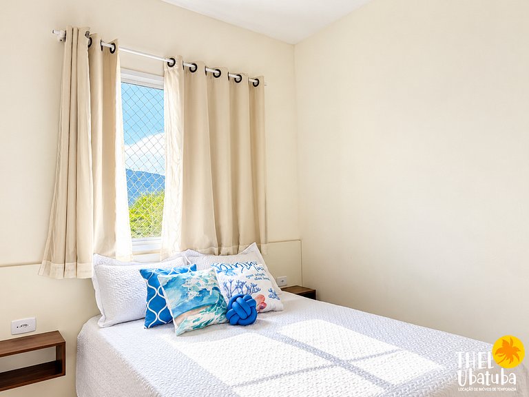Apartamento Ubatuba, piscina, facil acesso, Jardim das Palme