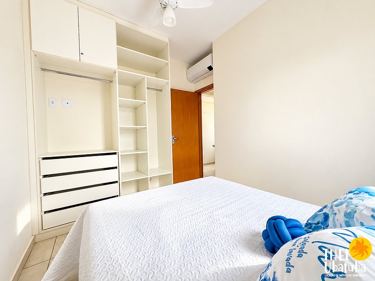 Apartamento Ubatuba, piscina, facil acesso, Jardim das Palme