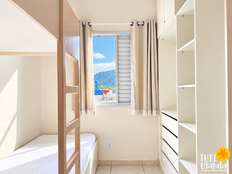 Apartamento Ubatuba, piscina, facil acesso, Jardim das Palme