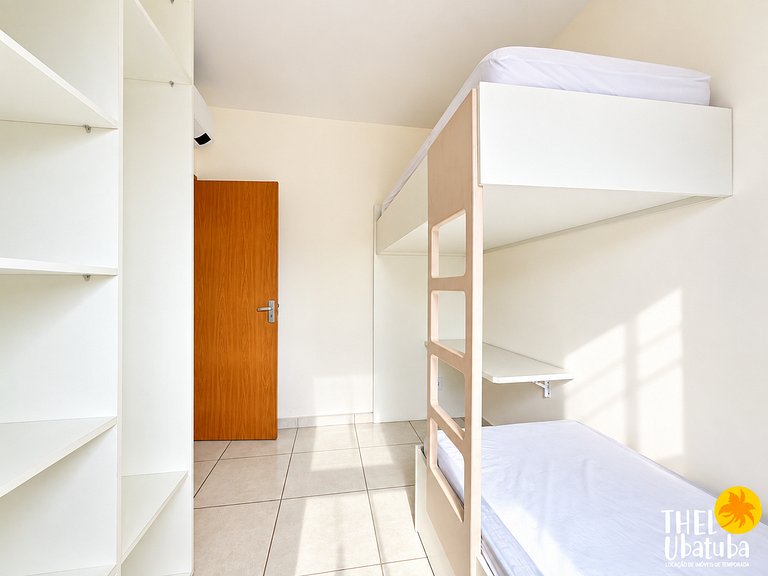 Apartamento Ubatuba, piscina, facil acesso, Jardim das Palme