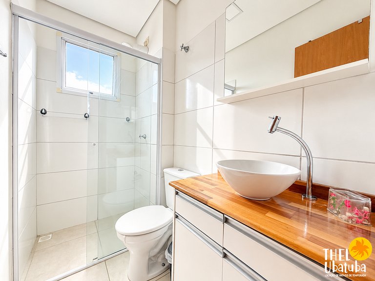 Apartamento Ubatuba, piscina, facil acesso, Jardim das Palme