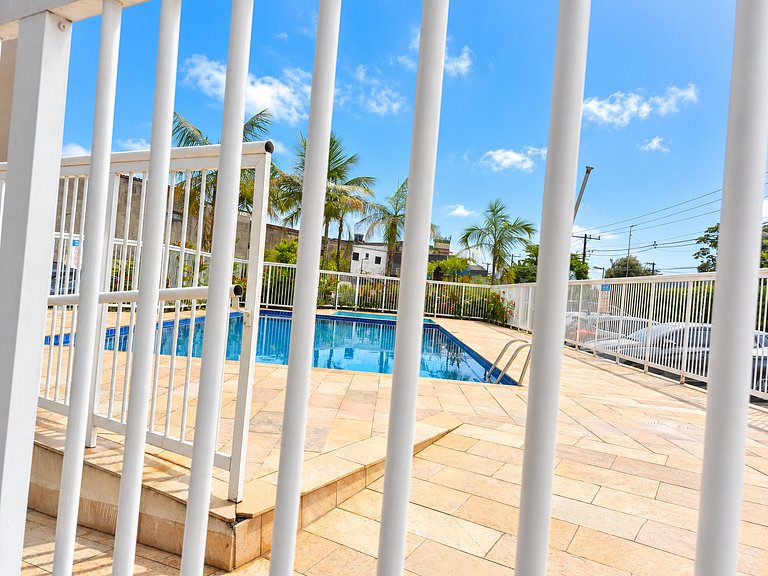Apartamento Ubatuba, piscina, facil acesso, Jardim das Palme