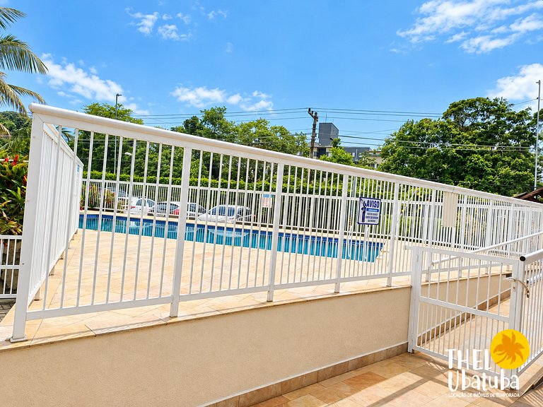 Apartamento Ubatuba, piscina, facil acesso, Jardim das Palme