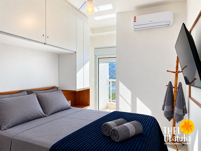 Apartamento temporada em Ubatuba Praia Grande perto da praia