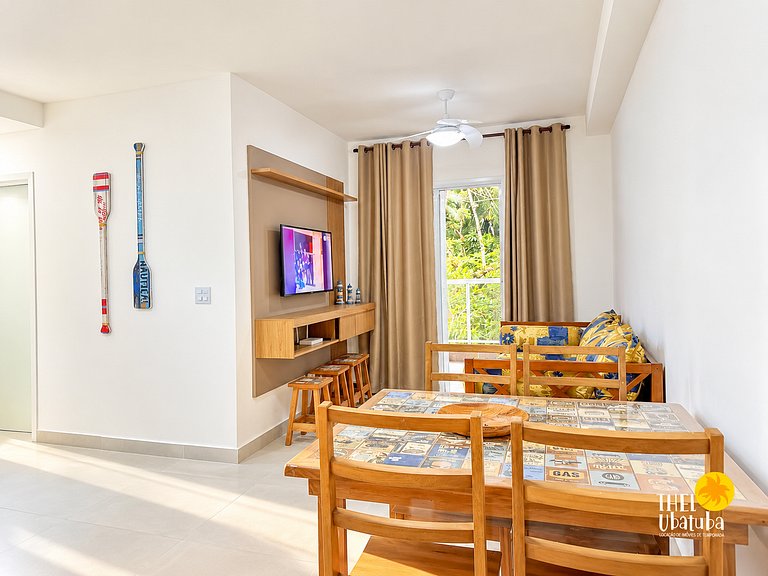 Melhor preço. Reserve sem taxas, 2 quartos, piscina, ubatuba