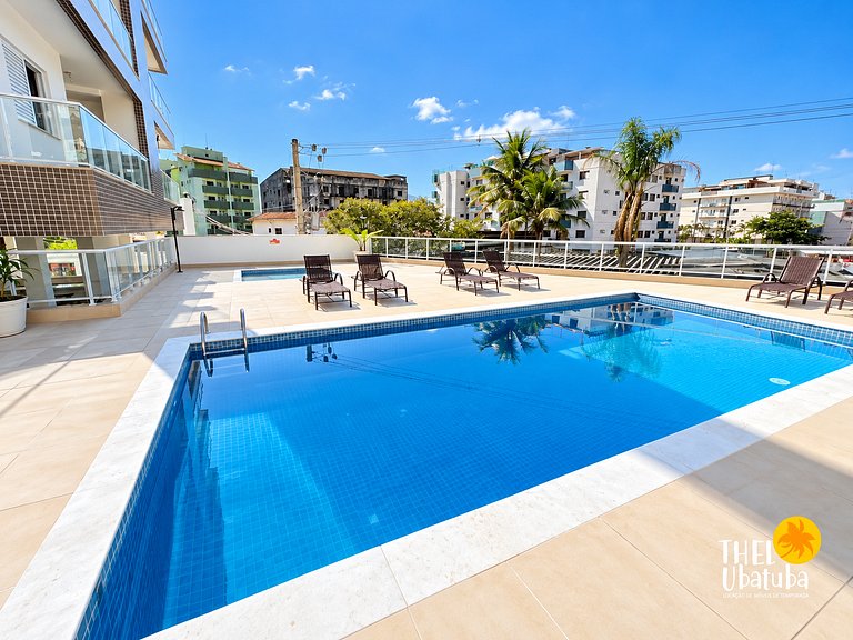 Melhor preço. Reserve sem taxas, 2 quartos, piscina, ubatuba