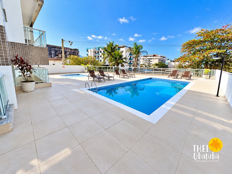 Melhor preço. Reserve sem taxas, 2 quartos, piscina, ubatuba