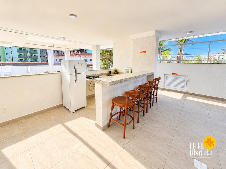Melhor preço. Reserve sem taxas, 2 quartos, piscina, ubatuba