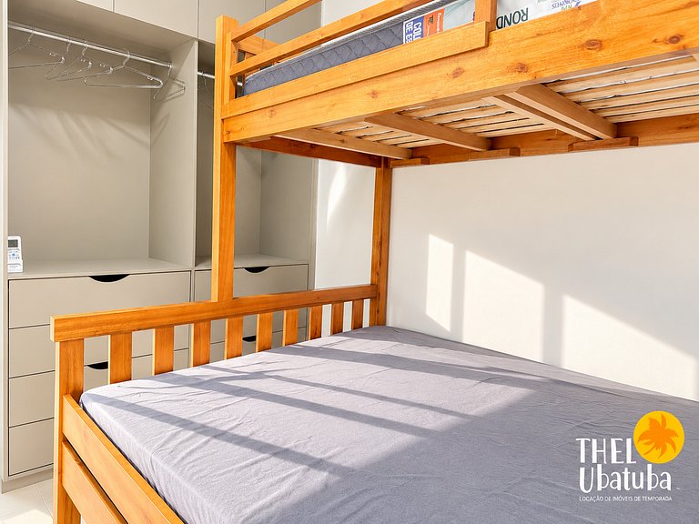 Melhor preço. Reserve sem taxas, 2 quartos, piscina, ubatuba