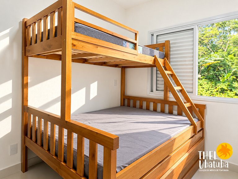 Melhor preço. Reserve sem taxas, 2 quartos, piscina, ubatuba