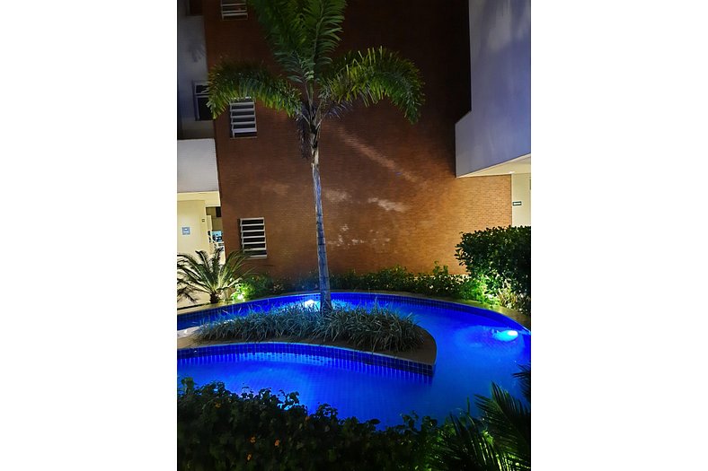 Apartamento Temporada Praia Grande Ubatuba com piscina